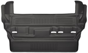 GMC Yukon Floor Liner - Rear - Husky Liners - WeatherBeater - Black - `15-`27